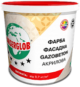 Kраска фасадная ANSERGLOB ЭКО+ 10л. 14,0 кг
