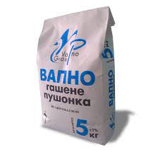 Известь Пушенка  Гашеная _5 кг                    (мешок 4шт)
